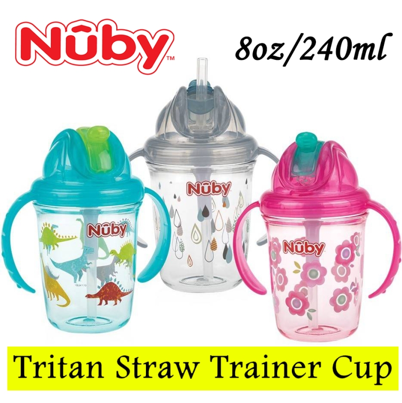 Nuby 360 Flip N' Sip Weighted Straw Cup